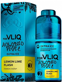 Ароматизатор VLIQ Holodno Pisec "Лимон Лайм / Lemon lime flash" 15мл (на 30мл)