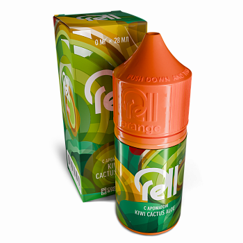 Жидкость для ЭСДН RELL ORANGE "Киви Кактус Алое" 28мл 0мг.